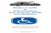 Rides Guide Information For Guests With Disabilities€¦ · Silver Dollar City reserves the right to refuse entry of any ECV deemed unsafe for operation on park grounds due to size,