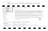 September 2016 Merrimack Valley Quilting Guild · 5-9-2009  · Merrimack Valley Quilt Guild General Meeting Minutes - June 16, 2016. Several Presidents’ Challenge quilts were hanging