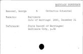 MARRIAGE REFERENCE Maasser, George M Catharine Schwarzel ... · Reference: M Thomas Byrd Colored Somerset County Date of Marriage: I865, December 20 State Record of Marriages: Somerset