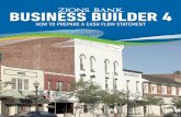 BUSINESS BUILDER 4 · 2020-07-14 · flow statement is a complex financial statement and by necessity, this Business Builder contains information on sophisticated accounting topics.