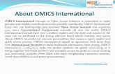 About OMICS International€¦ · FRCPI;FRCPG;FRCPE;FESC;FACC(USA);FACP(USA) Prof. Medicine, Govt. Medical College, Amritsar,India . y A BIOMARKER is a substance used as an indicator