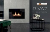GAS FIRES - Stovax & Gazcotechnology ensures all Riva2 fires provide high efficiency heating and superb, natural flames at the touch of a button. Riva2 600 Designio2 Steel in Graphite