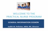 WELCOME TO THE PRACTICAL NURSE PROGRAM · 2019-10-09 · Division of Nurse Education The mission of the Practical Nurse Program at Upper Cape Cod Regional Technical School is to prepare