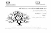 Prototype Information Tree for Environmental Restoration Plan … · 2013-03-08 · Prototype Information Tree for Environmental Restoration Plan Formulation and Cost Estimation iii
