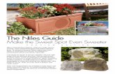 PB The Niles Guide...The Niles Guide Make the Sweet Spot Even Sweeter PB6Si in Terracotta When entertaining outdoors, what you really want is smooth, even sound throughout the entire