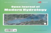 Open Journal of Modern Hydrology, 2014, 4, 101-182 · pp. 156-163 by Sarfraz Munir, Muhammad Armaghan and Arsalan Babrus. Open Journal of Modern Hydrology (OJMH) Journal Information