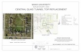 BUTLER COUNTY, OHIO CENTRAL QUAD TUNNEL TOP REPLACEMENT - Miami … Quad Tunne… · project specifications miami university butler county, ohio central quad tunnel top replacement