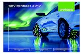 nr winter tyre brochure 2017 FI · A-luokkaa. Uudistunut Nokian WR SUV 3. 2015 Nokian Hakkapeliitta R2. Automaailman energiapihein talvirengas. Tire Technology of the Year 2016 –palkinto.