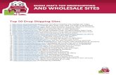 top 50 drop shipping and wholesale sitesecomjam.com/wp-content/.../top-50-drop-shipping-and... · Title: top 50 drop shipping and wholesale sites Created Date: 4/28/2017 4:32:27 PM