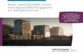 Het speelveld voor vastgoedbeleggers in Nederland...8 Woningmarkt 2019-2021 Verwachte regionale huishoudensgroei tot 2040 Bron: ABF Research Socrates (2017) , Bouwinvest Research &