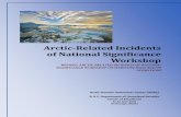 Arctic-Related Incidents of National Significance Workshop · Arctic IoNS Breakout Group 3: Identifying and mitigating related/relevant ----- 34 hazards to Arctic Major Response Operations.