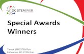 Special Awards Winners - DC STEM NetworkSpecial Awards Winners Tweet @DCSTEMFair Follow us: DC STEM Fair ACE DC Scholarship Breakfast Freedman, Noah Montrey, Joseph Shockey, Bjorn