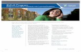 BUILD Program - University of Windsor · Student Accessibility Services, including techniques and technology to maximize learning • Acquire information about important student support