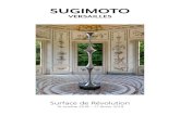 SUGIMOTO - Palace of Versailles · Hiroshi Sugimoto prolonge les galeries des « gloires » de la France. En acceptant notre invitation, il témoigne aussi de l’importance des liens
