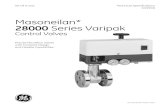 Masoneilan* 28000 Series Varipak - Valvenco · Characteristics The VariPak valve outshines conventional microflow valves with its ... Valve Type Temperature Range Seat Class Standard