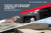 TITAN ON-BOARD VEHICLE POWER (OBVP) · A 2016 U.S. Army Tank Automotive Research, Development and Engineering POWER FOR CRITICAL OPERATIONS Vehicles with TITAN OBVP can support a