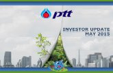 INVESTOR UPDATE MAY 2015 - listed companyptt.listedcompany.com/misc/PRESN/20150525-ptt-investor-update-201505-03.pdfMay 25, 2015  · Overview Performance Q1/15 2015 Outlook . Natural
