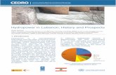 Hydropower in Lebanon; History and Prospects...Hydropower in Lebanon; History and Prospects Cedro Exchange Issue Number 4 - February 2013 1. Introduction Hydropower is a well-established