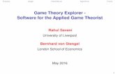 Game Theory Explorer - Software for the Applied Game Theoristgambit.sourceforge.net/games2016/gte-talk.pdf · PurposeUsageClient/ServerAlgorithmsFuture Game Theory Explorer - Software