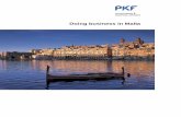 Doing business in Business in/doing business in malta... PKF – Doing business in Malta 3 PKF Malta George M. Mangion founded the firm with the help of other partners since 1988.