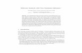 Malware Analysis with Tree Automata Inferencebitblaze.cs.berkeley.edu/papers/malware-cav11.pdf · 2013-03-29 · (i.e., forensic analysis of evolution of malware and common/distinctive
