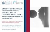 SMOOTHED PARTICLE HYDRODYNAMICS MODELLING OF … · HYDRODYNAMICS MODELLING OF DYNAMIC FRACTURE AND FRAGMENTATION PROBLEMS Tom De Vuyst, Rade Vignjevic, Kevin Hughes, James C. Campbell,