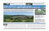 SPÉCIAL des Monts d’Ardèche naturel régional Une nouvelle charte pour … · 2020-06-04 · Parc naturel régional des Monts d’Ardèche Domaine de Rochemure - 07380 JAUJAC