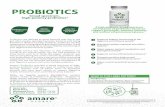 A high-potency, broad spectrum formulation of probiotics ... · Probiotics are defined as good bacteria that live in the gut. Most people typically associate bacteria with being harmful