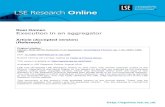 Execution in an aggregator - LSE Research Onlineeprints.lse.ac.uk/67454/1/Oomen_Execution aggregator_2016... · 2016-08-12 · Execution in an aggregator Roel Oomen June, 2016 Abstract