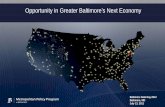 Opportunity in Greater Baltimore’s Next Economy · 1. Baltimore has a significant opportunity challenge: It is not generating enough good jobs, and low-income people aren’t accessing
