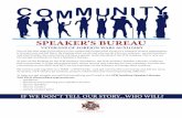 SPEAKER’S BUREAU - vfwauxiliary.orgvfwauxiliary.org/wp-content/uploads/Speakers-Bureau-Cover-Sheet.pdf · One of the best ways to let others in our community know what we do as