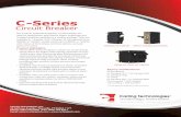 Circuit Breaker - solar-electric.com · UL Standard 489 Circuit Breakers, Molded Case, (Guide DIVQ, File E129899) UL Standard 489A Communications Equipment (Guide CCN/DITT, File E189195)