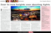 Soar to new heights over dazzling lights - VEGAS.com · New York – New York skyline, the fountains of Bellagio, the Eiffel Tower of Paris, the downtown Glitter Gulch and much more.