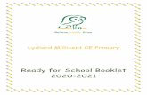 Ready for School Booklet 2020-2021 - Lydiard Millicent CE ... · Play in the outdoor classroom area and the school’s woodland area where there is a pirate ship and a playhouse.
