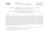 Assessing dimensions of perceived visual aesthetics of web sites … · 2004-10-20 · Int. J. Human-ComputerStudies60 (2004) 269–298 Assessing dimensions of perceived visual aesthetics