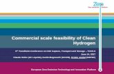 Commercial scale feasibility of Clean Hydrogen€¦ · Germany, Norway, UK, … •Potential also in industrial and residential use Main message : Collaboration and infras tructure