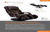 ht 7120 - BACKSTORE.COMHT-7120 Everything you’re looking for in a massage chair, and some things you didn’t even know were available. The Human Touch ® ThermoStretch HT-7120 Massage