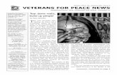 VETERANS FOR PEACE NEWS · 2017-12-19 · by Dave Logsdon “Never doubt that a small group of thoughtful committed citizens can change the world; indeed, it’s the only thing that
