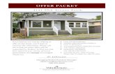 OFFER PACKETaljohnsonhomes.com/docs/Houtman_offer_packet.pdf · 2. Buyer s Obligations. All inspections are to be (a) ordered by Buyer (b) performed by an inspector of Buyer s choice