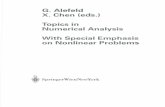 Topics in Numerical Analysis - KIT · Numerical Analysis With Special Emphasis on Nonlinear Problems SpringerWienNewYork. ... editor of Computing, ... happiness, and rich scientific