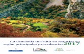 La demanda turística en Asturias en según principales ...movil.asturias.es/Asturias/descargas/PDF_TEMAS/Turismo/coyuntur… · La demanda turística en Asturias en 2017 según principales