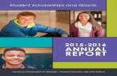 SSG 2015-2016 Annual Report - Michigan...the 2016 iscal year (FY). The following report provides informaion about funds administered, number of Michigan students awarded, and outreach