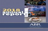 ABR 2018 AnnualReport · ABR_2018_AnnualReport Author: ABR Created Date: 6/10/2019 10:51:39 AM ...