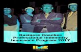 Business Coaches Professional Indemnity Insurance Program 2017imeinsurance.com.au/wp-content/uploads/IME-Business... · 2017-07-17 · Professional Indemnity Insurance also provides