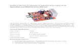 Operation and Maintenance Manual · 2017-12-17 · WeiKedz 0-30V 2mA-3A Adjustable DC Regulated Power Supply DIY Kit Operation and Maintenance Manual The WeiKedz Adjustable DC Regulated