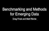 Benchmarking and Methods for Emerging Data...Benchmarking and Methods for Emerging Data Greg Finak and Matt Ritchie. Fred Hutch Cancer Immunotherapy Program Automated discovery and