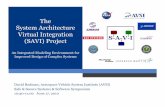 The System Architecture Virtual Integration (SAVI) Project 3/The System Architecture Virtual... · INS: 0.8K 8M Slope = 0.17718 Intercept = -338.5 Curve implies SLOC doubles about