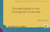 Sociale Media in het Voortgezet Onderwijs...(Social Media) Research - gedeelde interesses ¥ Bonhoeffer College ¥ Bonhoeffer Research School Leerlingen leren onderzoeken - oa gebruik