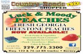 L u c k M& oody PEACHE · PDF file 2020-07-13 · Display & Classified ads Deadlines for display ads: Wednesday @ 5 pm Camera Ready Art: Thurs @ 9 am Deadlines for Classifieds- Wed.