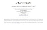 ANNEX WEALTH MANAGEMENT , LLCannexwealth.com/wp-content/uploads/2019/05/ADV-043019.pdfMay 03, 2019  · Comprehensive Wealth Management & Financial Planning Beyond investment management,